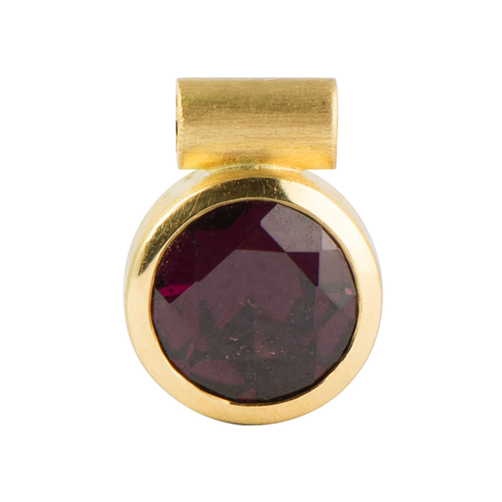 Anhänger Granat aus Gelbgold mit Granat