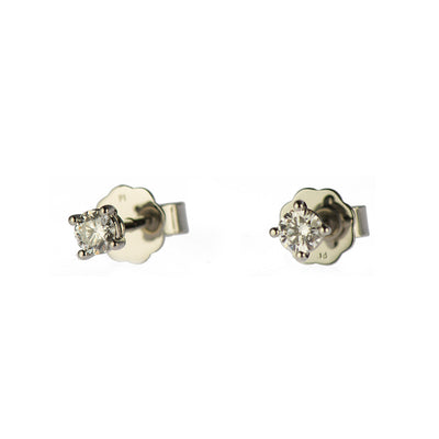 Ohrstecker Dia4 aus Platin mit Diamant