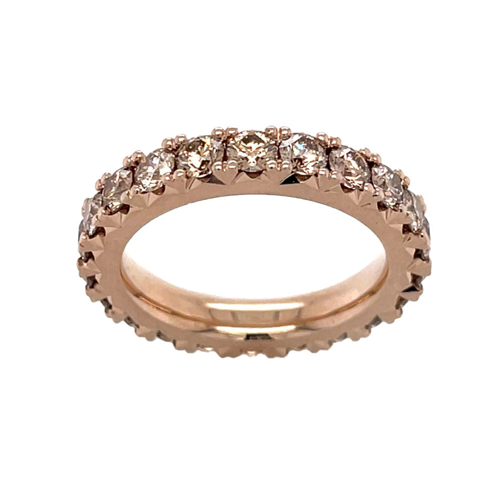 Memoirering Hearts & Arrows aus Rosewood mit Brillant