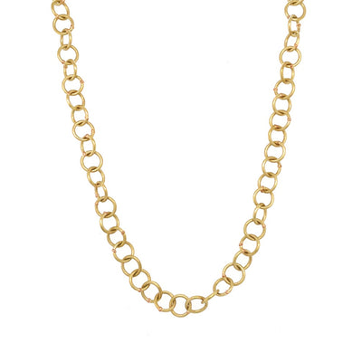 Halsschmuck Susi aus Grüngold und Rotgold