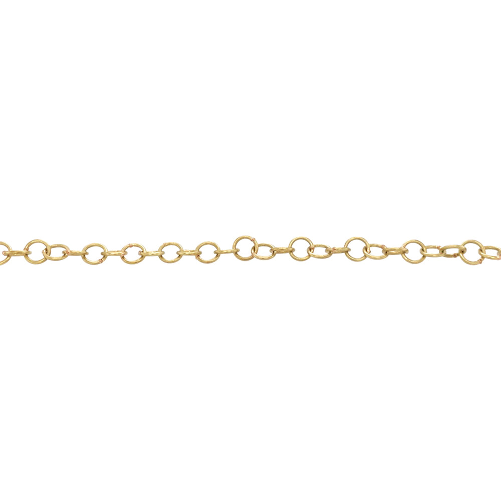 Halsschmuck Susi aus Grüngold und Rotgold