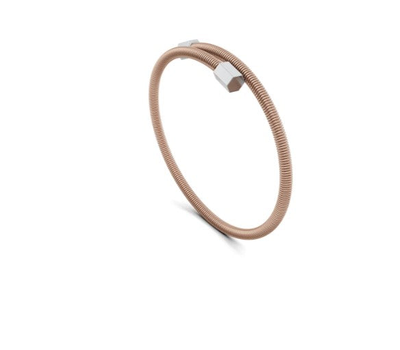 Armschmuck Colette Elementyx Embrace Hexagon aus Rosewood und Platin
