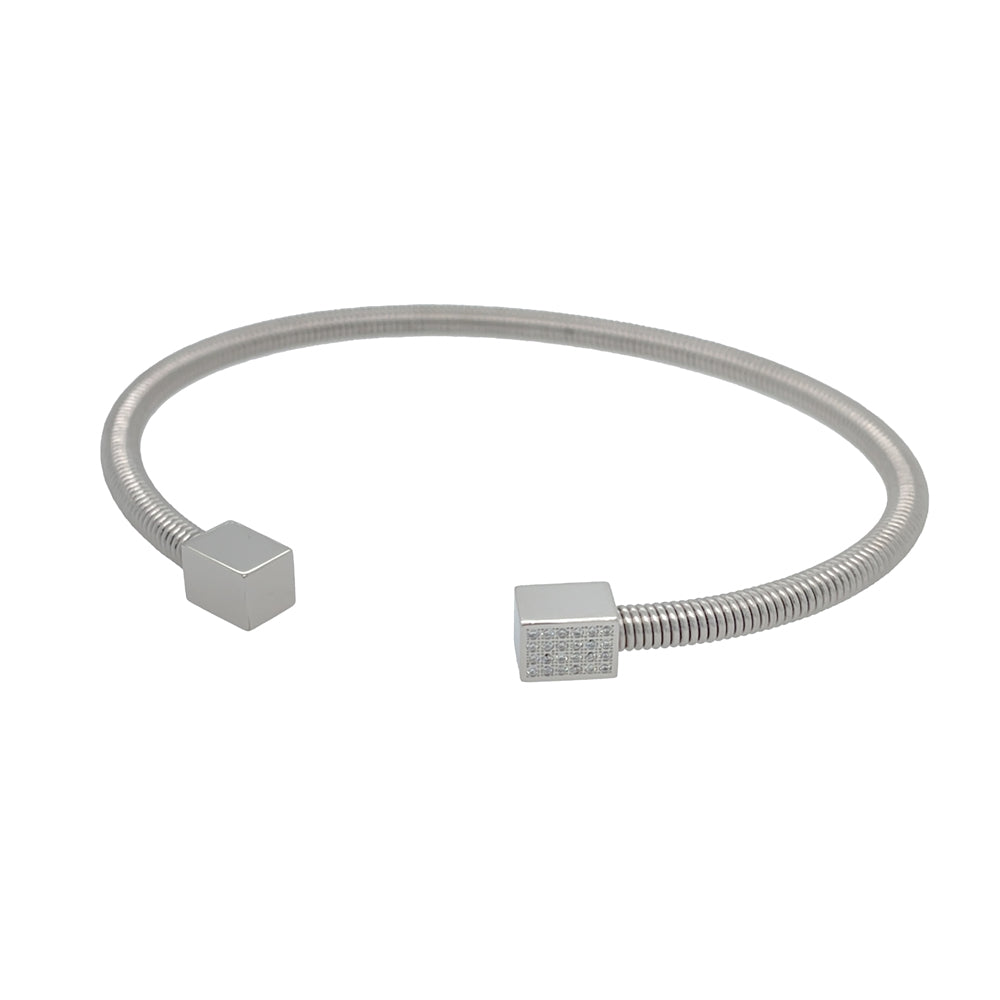 Armschmuck Colette Elementyx Space Cube aus Platin mit Diamant
